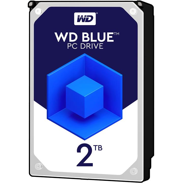 هارددیسک اینترنال وسترن دیجیتال سری آبی مدل WD20EZRZ ظرفیت 2 ترابایت Western Digital Blue WD20EZRZ Internal Hard Drive - 2TB